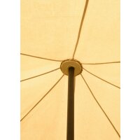 Tente de chevalier Herold, 4 x 4 m, 425 gsm, teinte naturelle