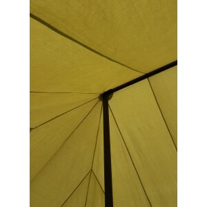 Tente de chevalier Markward, 5 x 8 m, 425 gsm, naturel