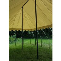 Tente de chevalier Markward, 5 x 8 m, 425 gsm, naturel