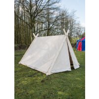 Tente Viking, 2 x 2.3 x 1.8 m, 350 gsm, teinte naturelle