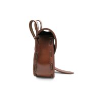 Sac banane en cuir marron "Erin" avec gaufrage celtique