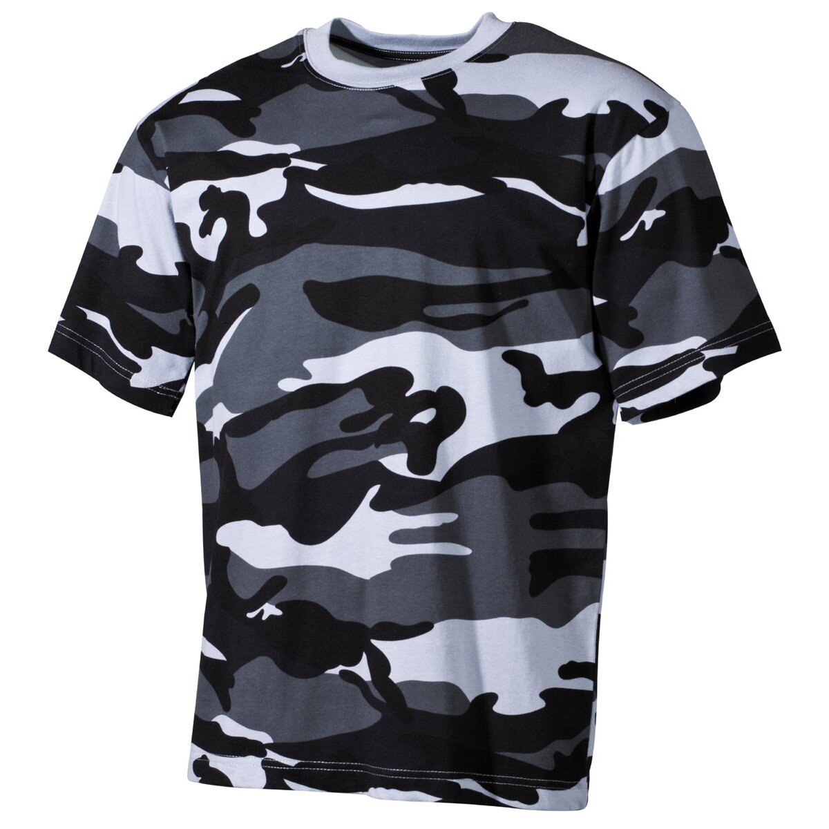 T-shirt outdoor, mezza manica, blu cielo, 170 g/m²,