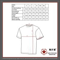 T-shirt dextérieur, demi-manches, HDT-camo LE, 170 g/m