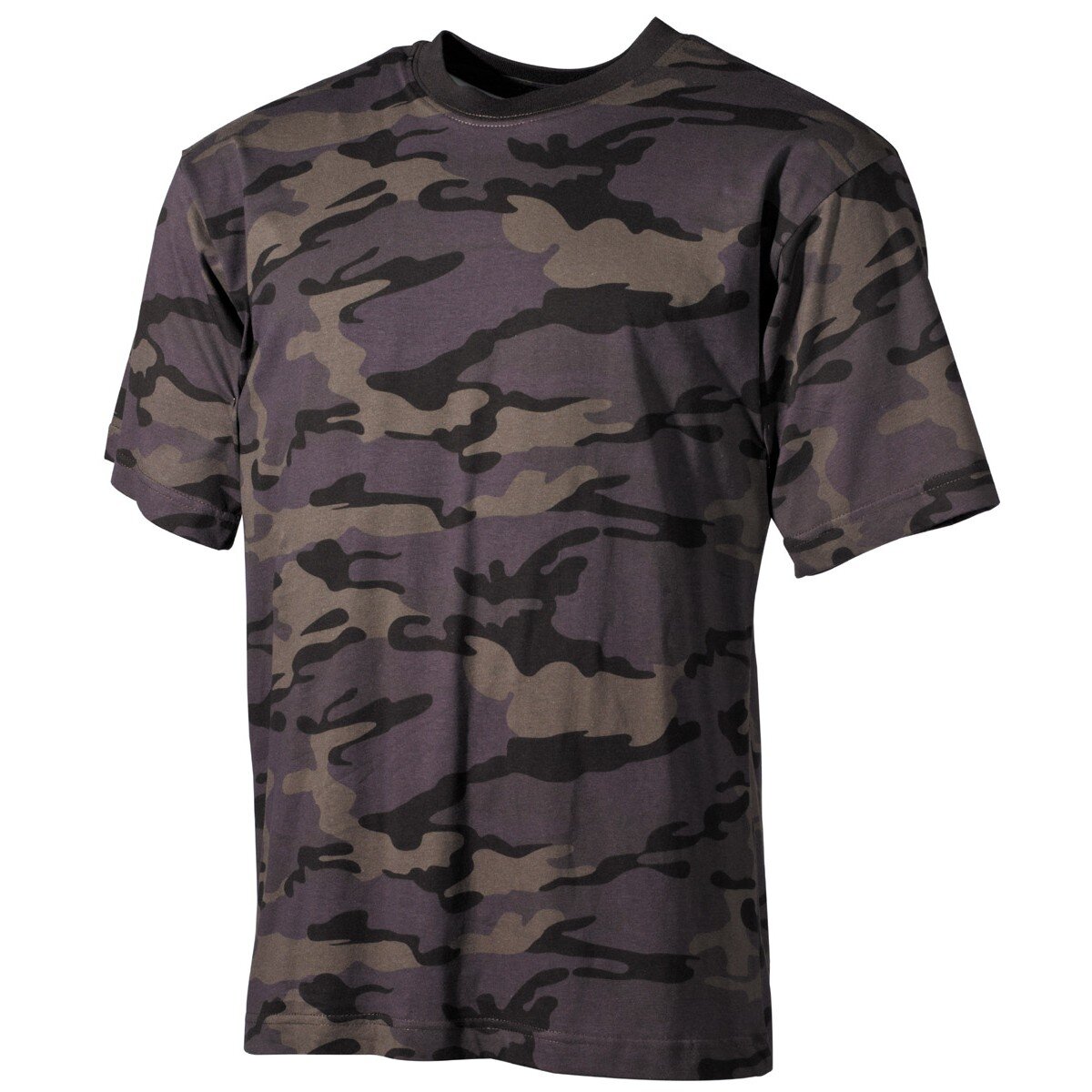 T-shirt outdoor, mezza manica, combat camo, 170 g/m²,