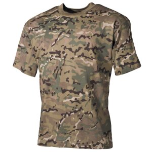 T-shirt dextérieur, demi-manches, operation-camo, 170 g/m²,