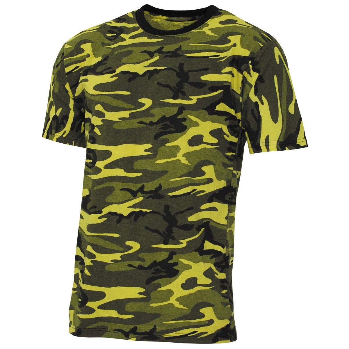 Outdoor T-Shirt, "Streetstyle", gelb-camo,...