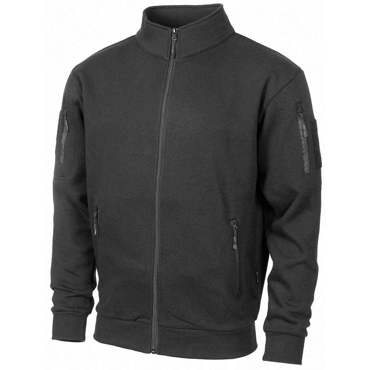 veste sweat, "Tactical", noir