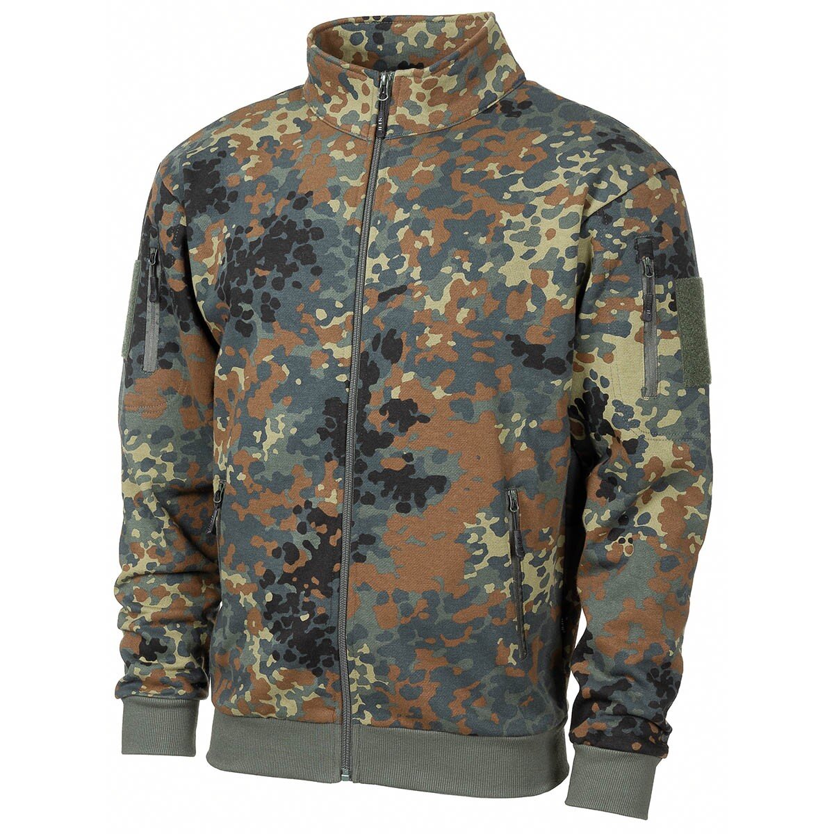 Giacca in felpa, "Tactical", flecktarn