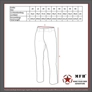 Bundeswehr Moleskinhose, oliv, gr. Größen nach...