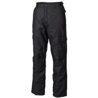 Pantalon de trekking hiver doublé noir