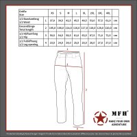 Pantalon de trekking hiver doublé noir