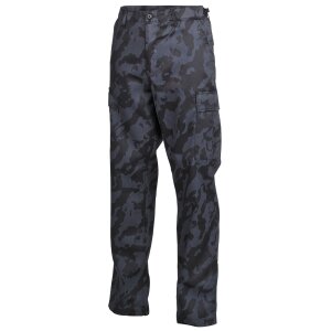 Pantalon US, BDU, night-camo