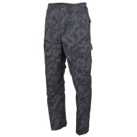 pantalon US, BDU, Rip Stop, night-camo