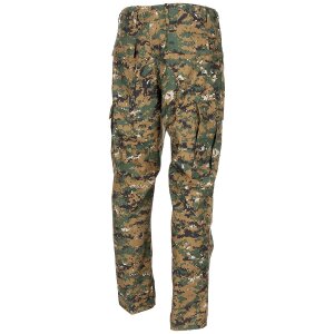 pantalon US, BDU, Rip Stop, digital woodland