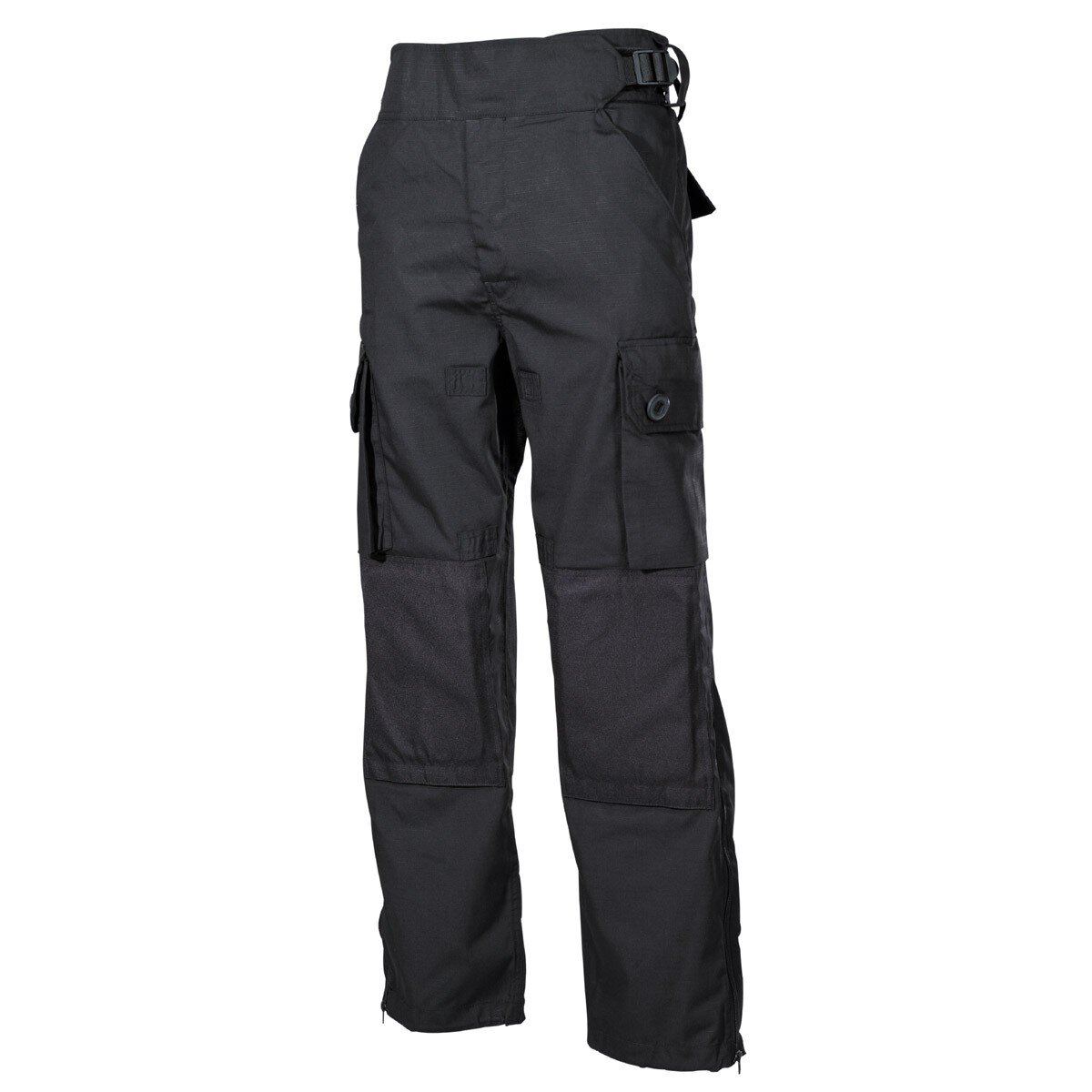 Pantalone da trekking nero con rip stop