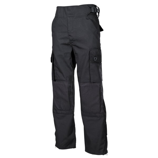 Pantalon de trekking noir avec Rip Stop