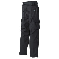 Pantalon de trekking noir avec Rip Stop