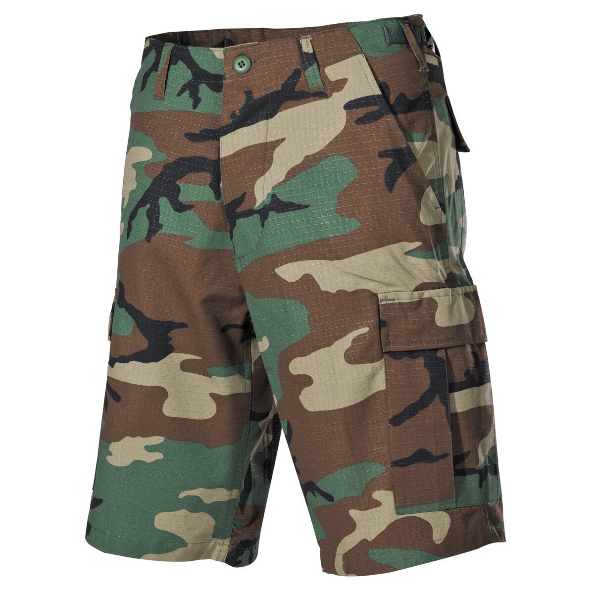 US Bermudas, BDU, Rip Stop, woodland