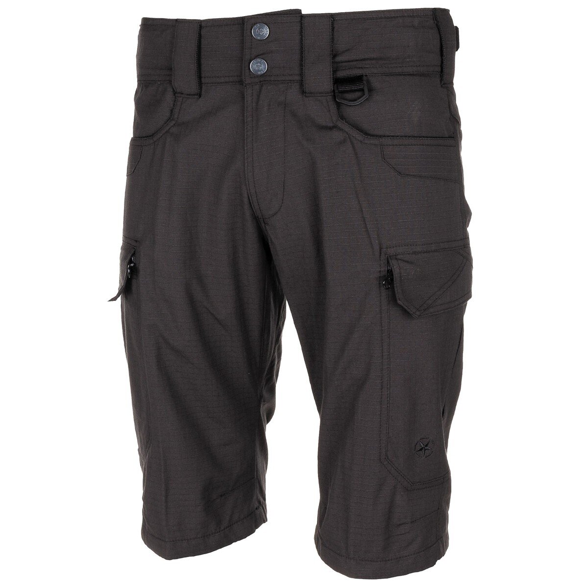 Bermudas, "Storm", Rip Stop, black