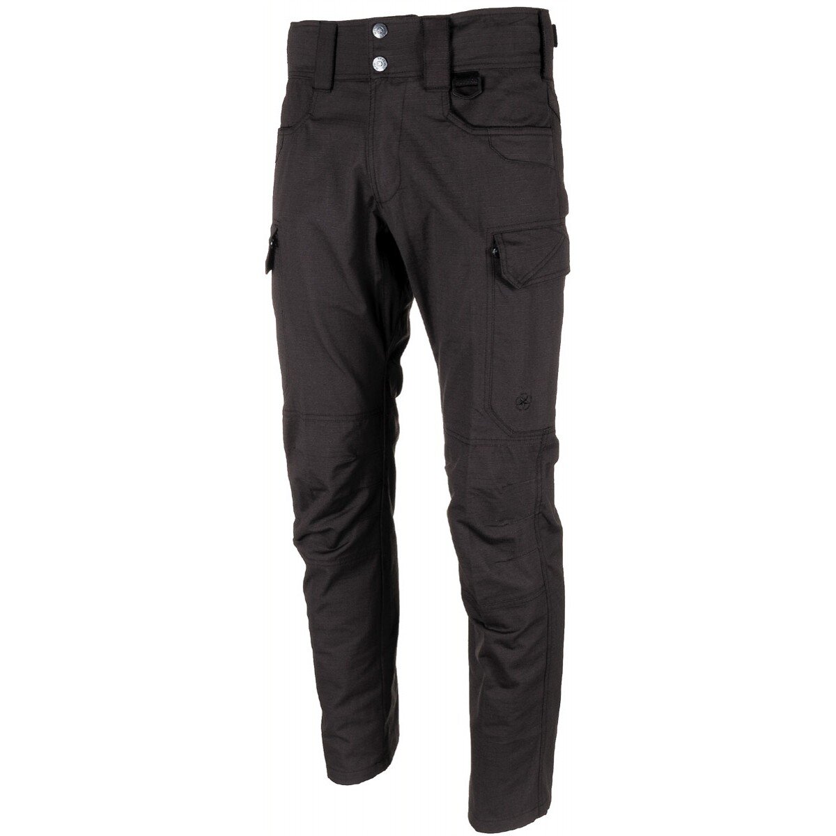 Tactical Pants, "Storm", black, Rip Stop