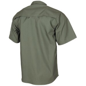 Chemise Outdoor, manches courtes, kaki, Téflon,...