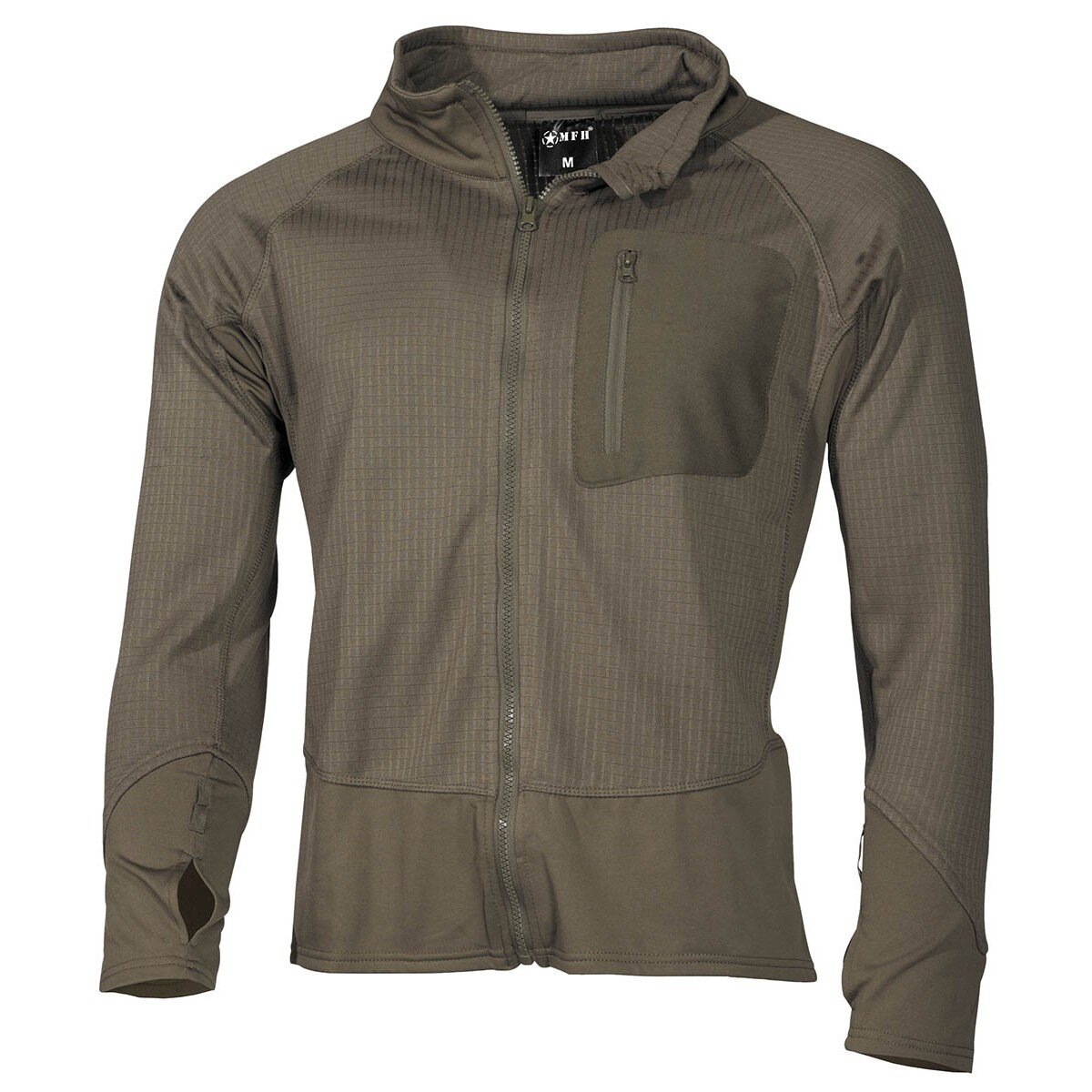 Outdoor Unterziehjacke, "Tactical", oliv