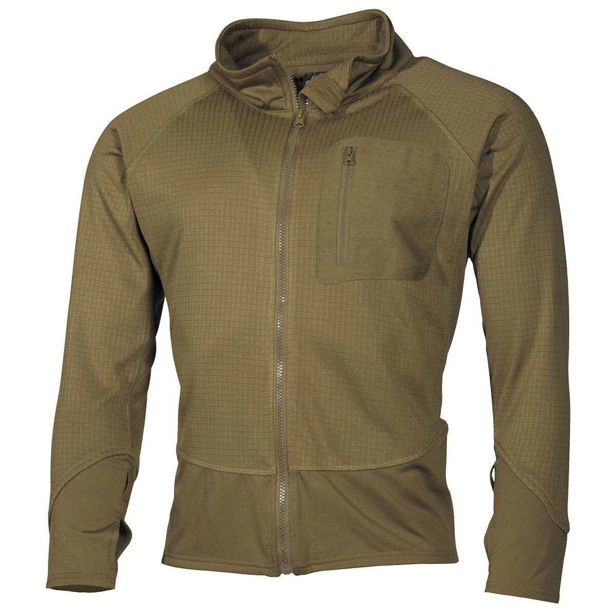 Outdoor Unterziehjacke, "Tactical", coyote tan