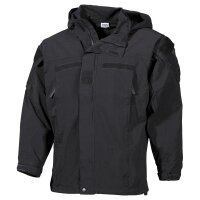 US veste Soft Shell, noir, GEN III, niveau 5