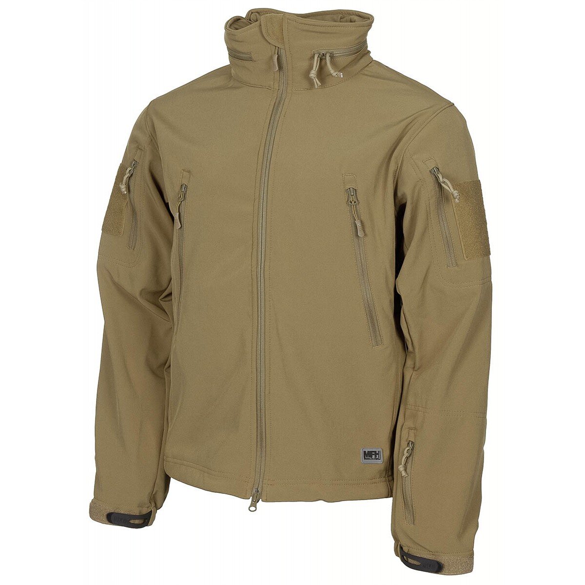 Giacca soft shell, "Scorpion", marrone coyote