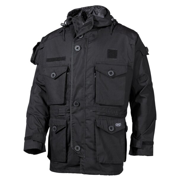 Veste Outdoor avec Rip Stop, noir