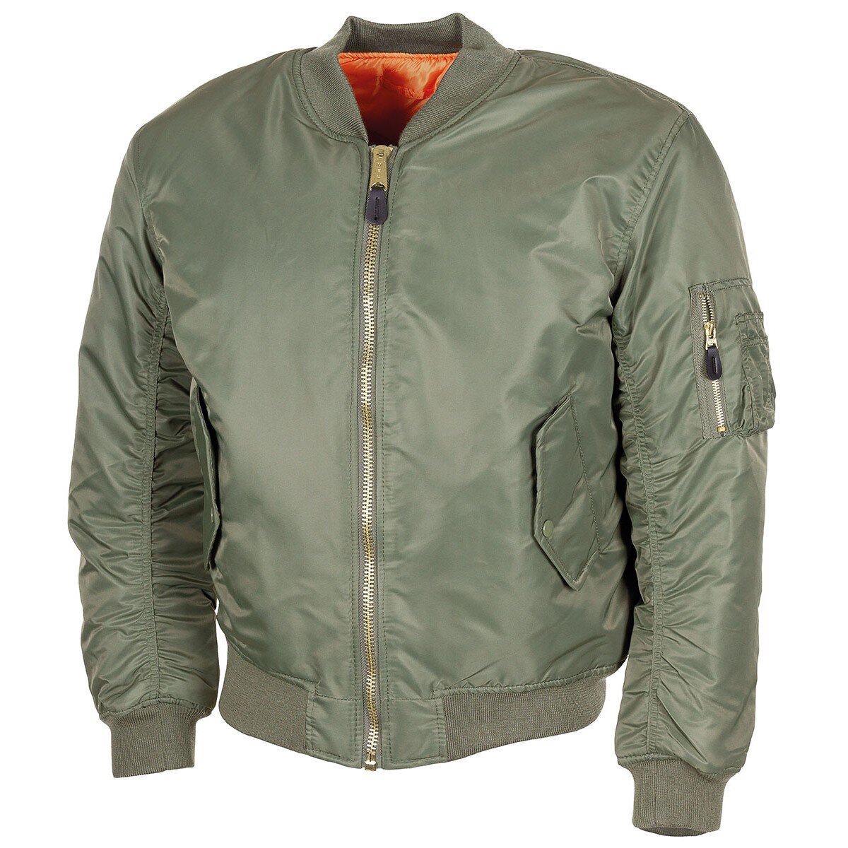 US Flight Jacket, MA1, OD green