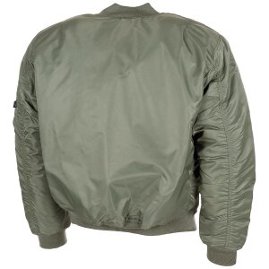 US blouson de pilote MA1, kaki