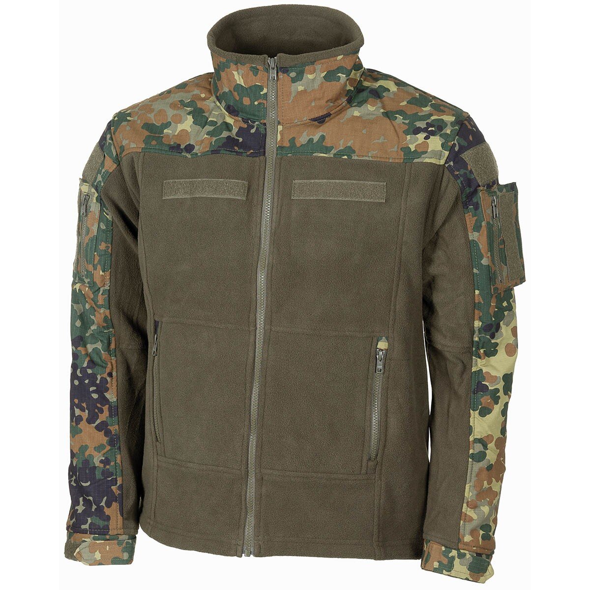 Trekking Fleece-Jacke, "Combat", flecktarn