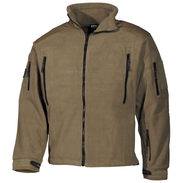 veste polaire de trekking, "Heavy-Strike", coyote tan