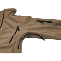 veste polaire de trekking, "Heavy-Strike", coyote tan