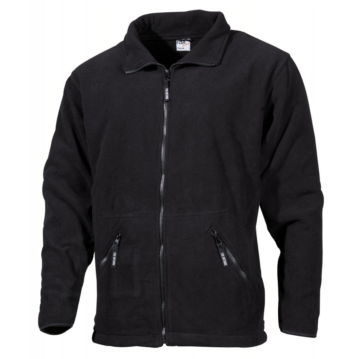 Veste polaire de trekking, "Arber", noir