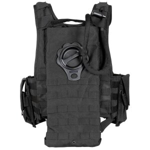 Vest, "Ranger", several pouches, black