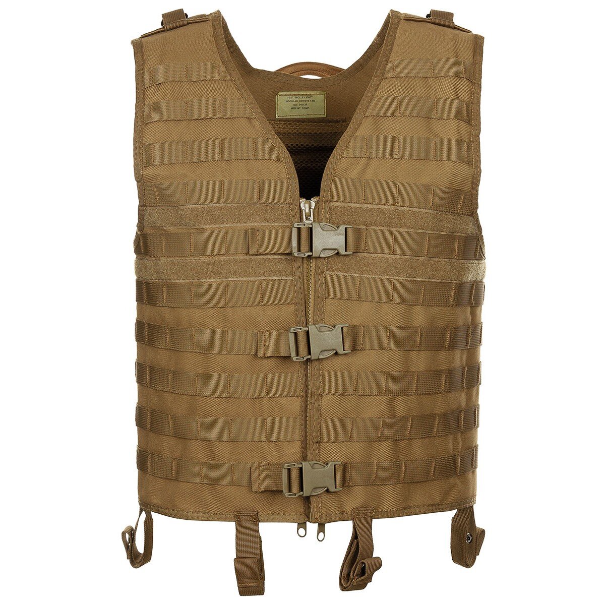 gilet, "MOLLE Light", coyote tan