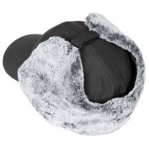 casquette dhiver, "Trapper", noir