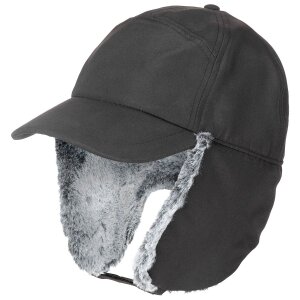 casquette dhiver, "Trapper", noir