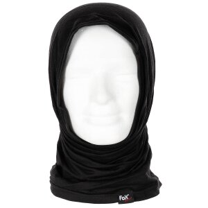 Neck Gaiter, "Merino Lite", black