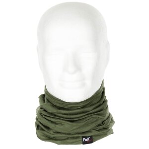 Neck Gaiter, "Merino Lite", OD green