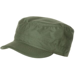 US BDU Field Cap, Rip Stop, OD green