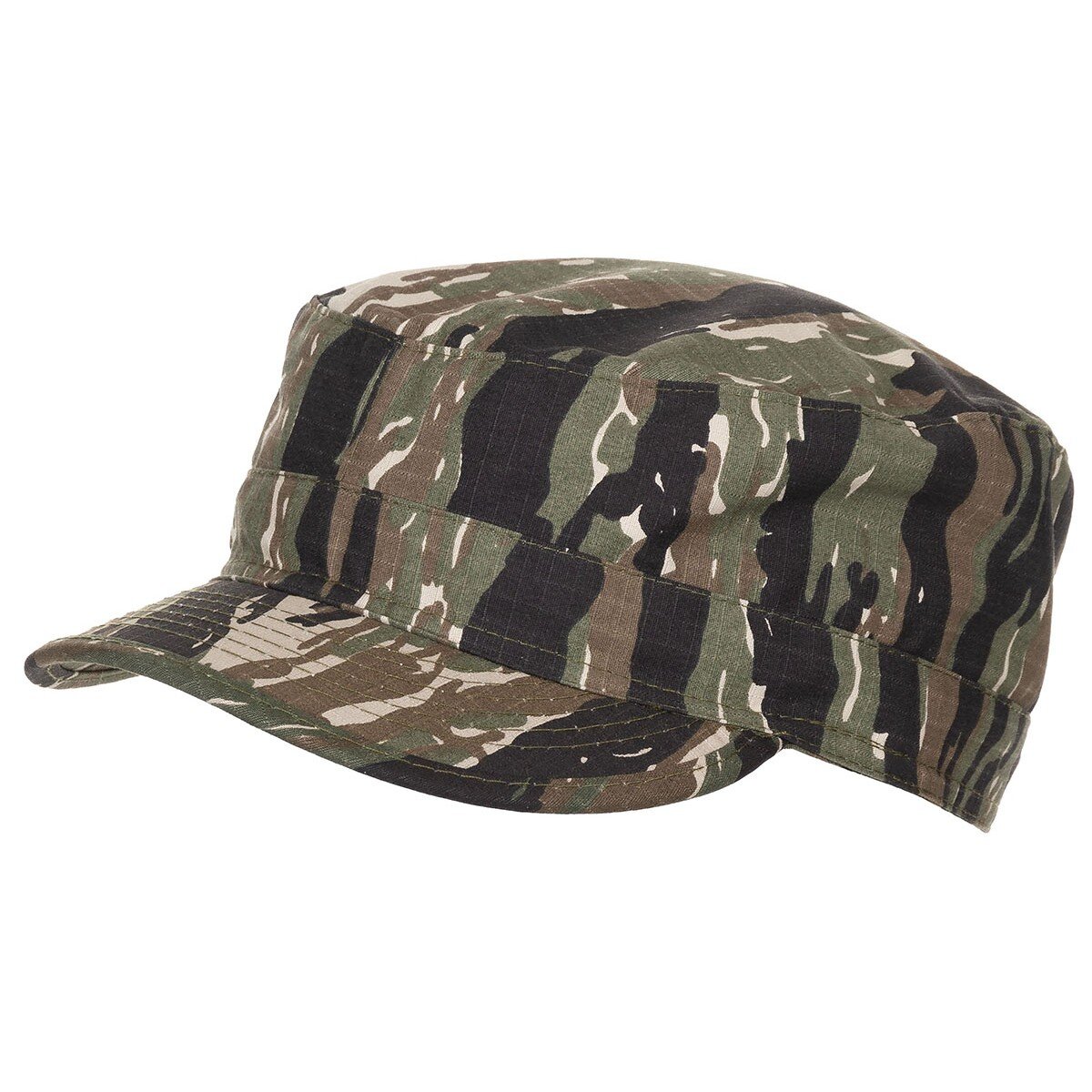 Army oder Outdoor BDU Feldmütze, Rip Stop, tiger stripe