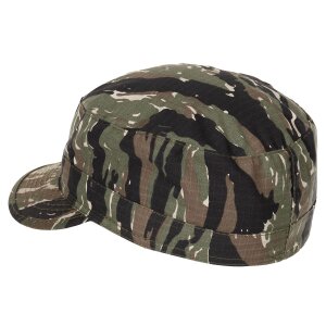 US BDU Field Cap, Rip Stop, tiger stripe