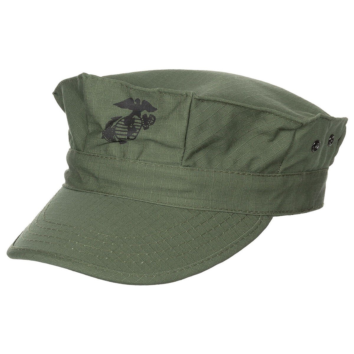 US Cap, "USMC", Rip Stop, OD green, Marine...