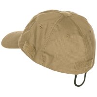 casquette dintervention, avec velcro, coyote tan