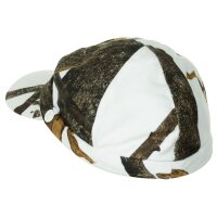 casquette, hunter-snow, bandes lumineuses orange