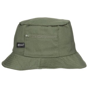 Fisher Hat, small side pocket, OD green