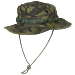 US GI chapeau de brousse, mentonnière, GI Boonie, Rip Stop, M 95 CZ camouflage